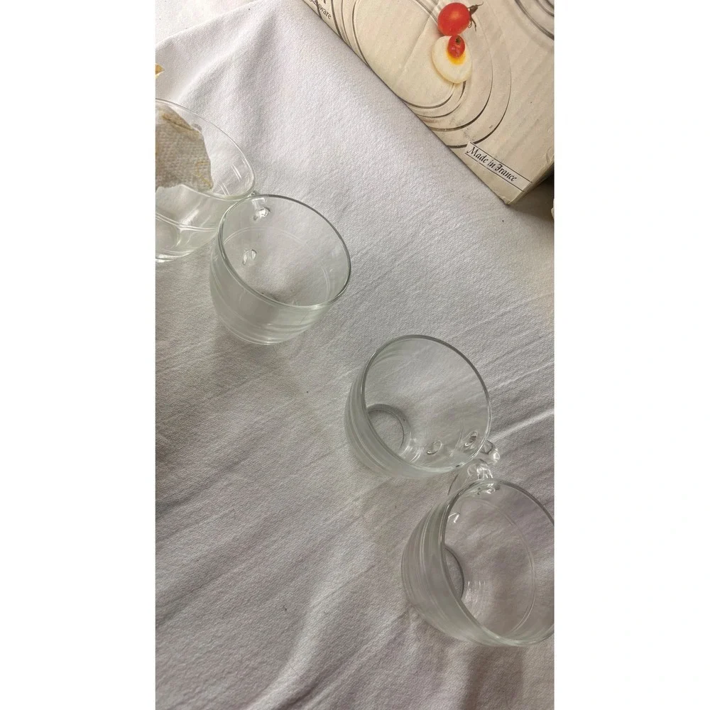 Duralex Lys 20 Piece Clear Tempered Glass Dinnerware Set Saint-Gobain France